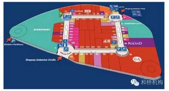 德國(guó)埃森市中心購(gòu)物中心