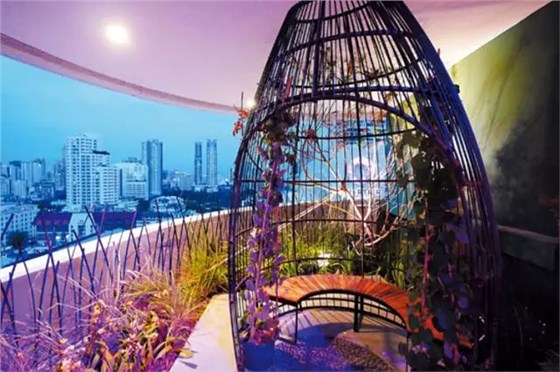 浪漫的空中花園：QUARTIER WATER GARDEN