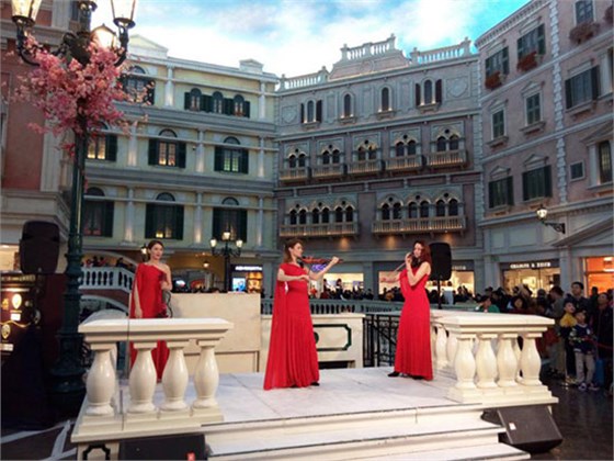 天幕下的音樂表演 天幕下的音樂表演