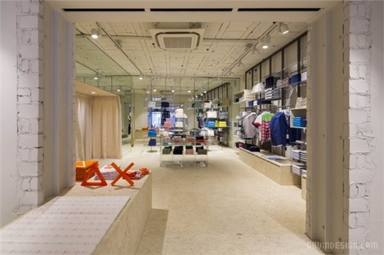 意大利 SUN68 服裝店設(shè)計(jì)