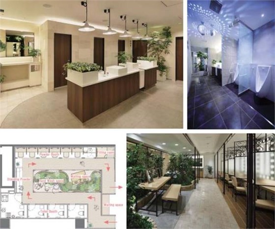 衛(wèi)生間綠化景觀