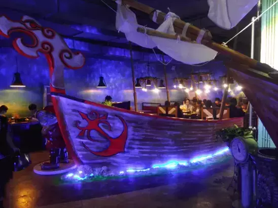 深圳京基kk one的杰克貓主題餐廳