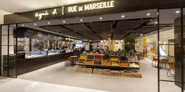 法國(guó)服裝品牌agnès b.：巧克力、西餐