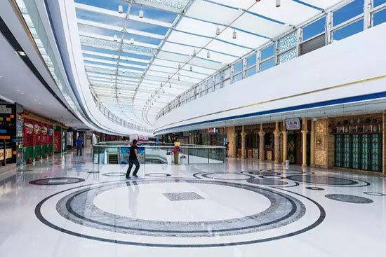 南昌萬達茂：古樸又時尚&ldquo;青花瓷&rdquo;中庭天幕