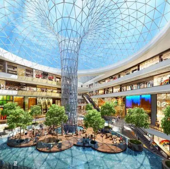 上海凱德晶萃廣場LuOne：&ldquo;穹頂天窗&rdquo;成最大吸睛點