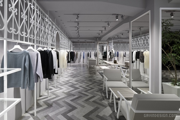 日本東京 COMPOLUX 服裝店設(shè)計(jì)