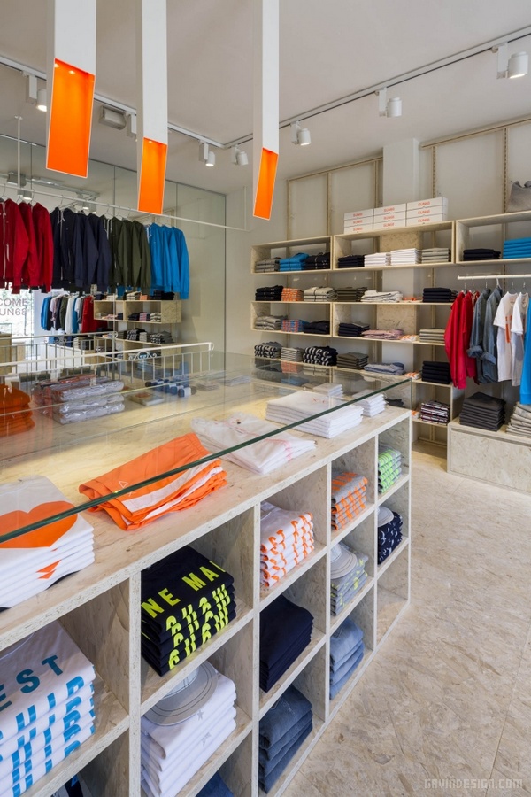 意大利 SUN68 服裝店設計