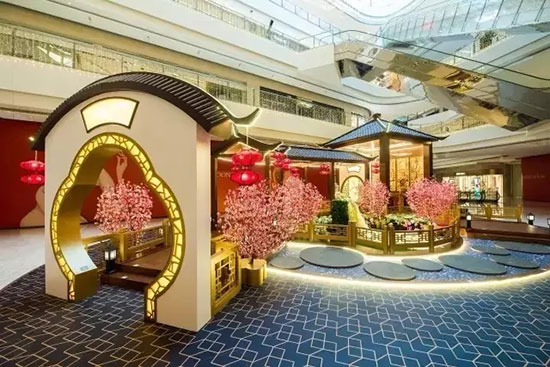 購(gòu)物中心遇見(jiàn)江南