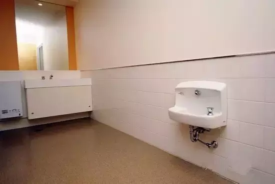 保持優(yōu)雅從容的女性洗手間