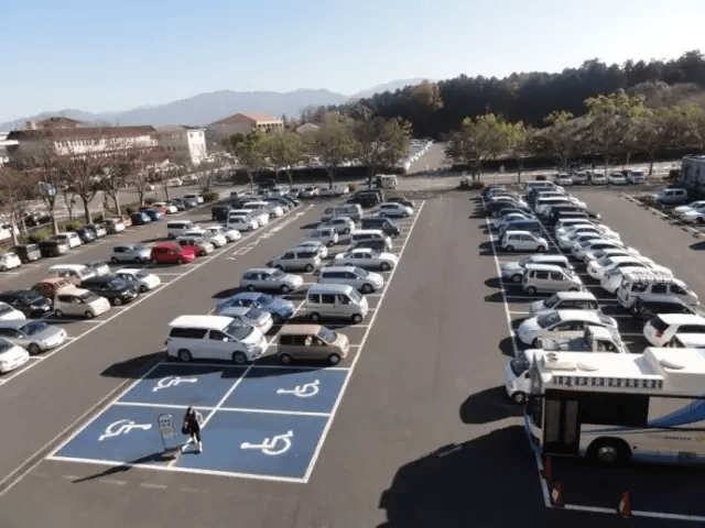 自行車停車位、殘疾人專用停車位