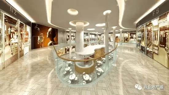 影響面：商店位于購(gòu)物道上