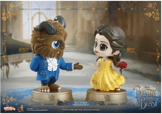 泡泡瑪特限量售賣的《美女與野獸》電影周邊