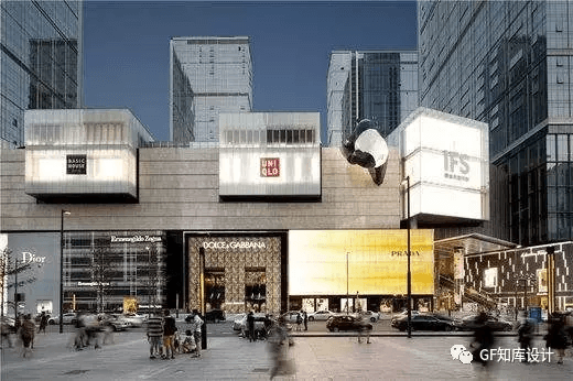 成都國際金融中心（簡稱&ldquo;IFS&rdquo;）動線